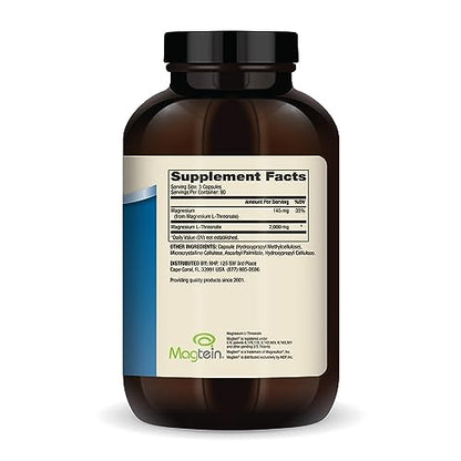Dr. Mercola Magnesium L-Threonate, 90 Servings (270 Capsules), Dietary Supplement Dr. MercolaUS supplements