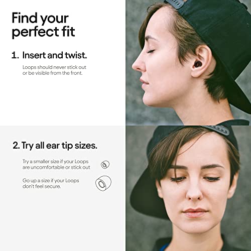 Loop Experience Ear Plugs for Concerts – High Fidelity Hearing Protection LoopUS supplements