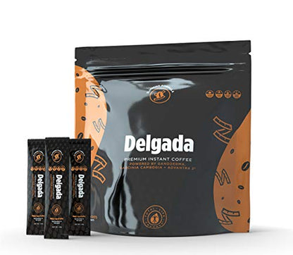 Total Life Changes Delgada Coffee Infused with Ganoderma Lucidum mushroom, 28 sachet Total Life ChangesUS supplements