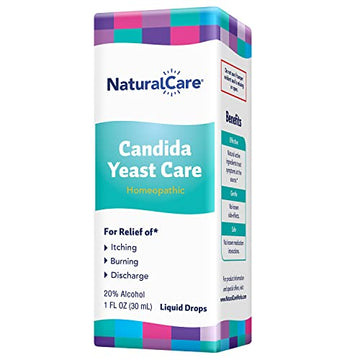 NaturalCare Candida Yeast Care Drops, Homeopathic Treatment Temporarily Relieves Symptoms Natra-BioAu supplements