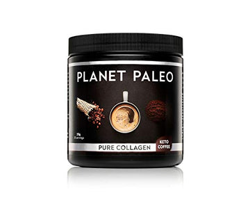 Planet Paleo Pure Collagen Keto Coffee with MCT Powder Planet PaleoAu supplements