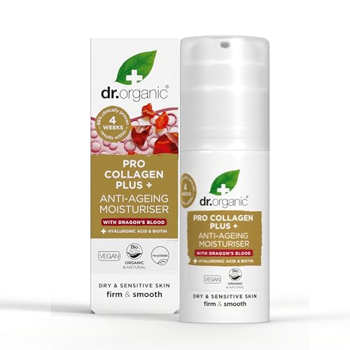 Dr Organic, Organic Pro Collagen with Dragons Blood, Natural, Vegan, Cruelty Free, Paraben & SLS Free, 50ml DR ORGANICAu supplements