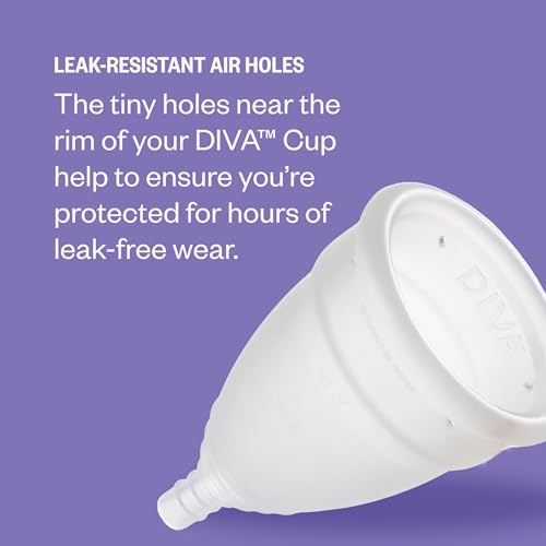 DivaCup - BPA-Free Reusable Menstrual Cup - Leak-Free Feminine Hygiene - Tampon and Pad DivaCupAu supplements
