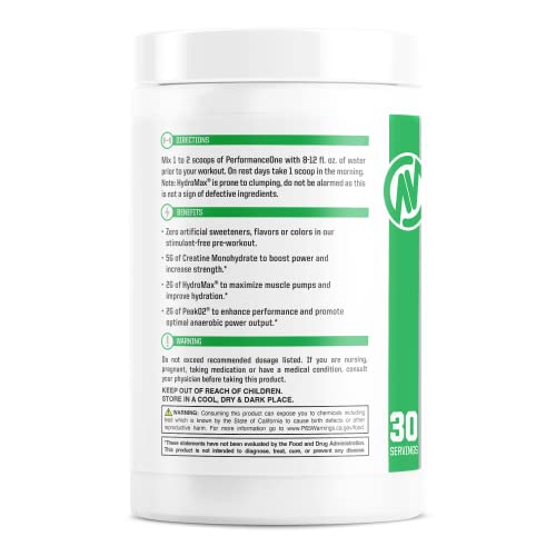 PerformanceOne Best Stimulant-Free Pre Workout Powder by NutraOne for Women and Men NutraOne NutritionAu supplements