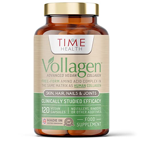 Vollagen® Advanced Vegan Collagen - 18 Amino Acid Complex in Ratio of Collagen Time HealthUS supplements