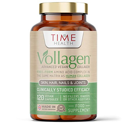 Vollagen® Advanced Vegan Collagen - 18 Amino Acid Complex in Ratio of Collagen Time HealthUS supplements