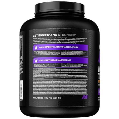 MuscleTech MassTech Extreme Protein Powder, Weight & Muscle Mass Gainer MuscletechAu supplements