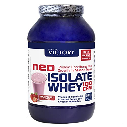 Joe Weider Victory Neo Iso Whey 100CFM 900gr Strawberry; 100% Whey Protein Isolate JOE WEIDER VICTORYAu supplements