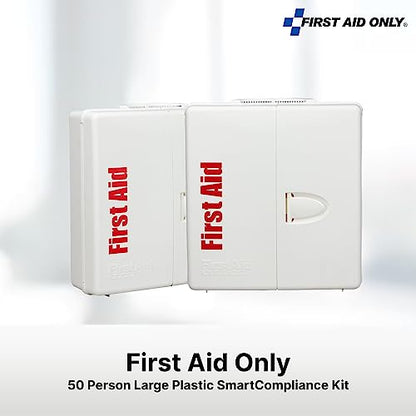 First Aid Only 1000-FAE-0103 50-Person SmartCompliance OSHA First Aid Kit First Aid OnlyUS supplements