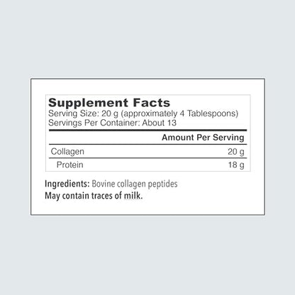 Vital Proteins Collagen Peptides Powder Supplement (Type I, III), Unflavored Hydrolyzed Collagen-Hair VITAL PROTEINSUS supplements