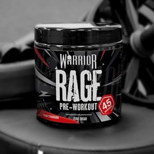 Warrior, Rage - Pre-workout Powder - 392g - Energy Drink Supplement with Vitamin C WarriorAu supplements