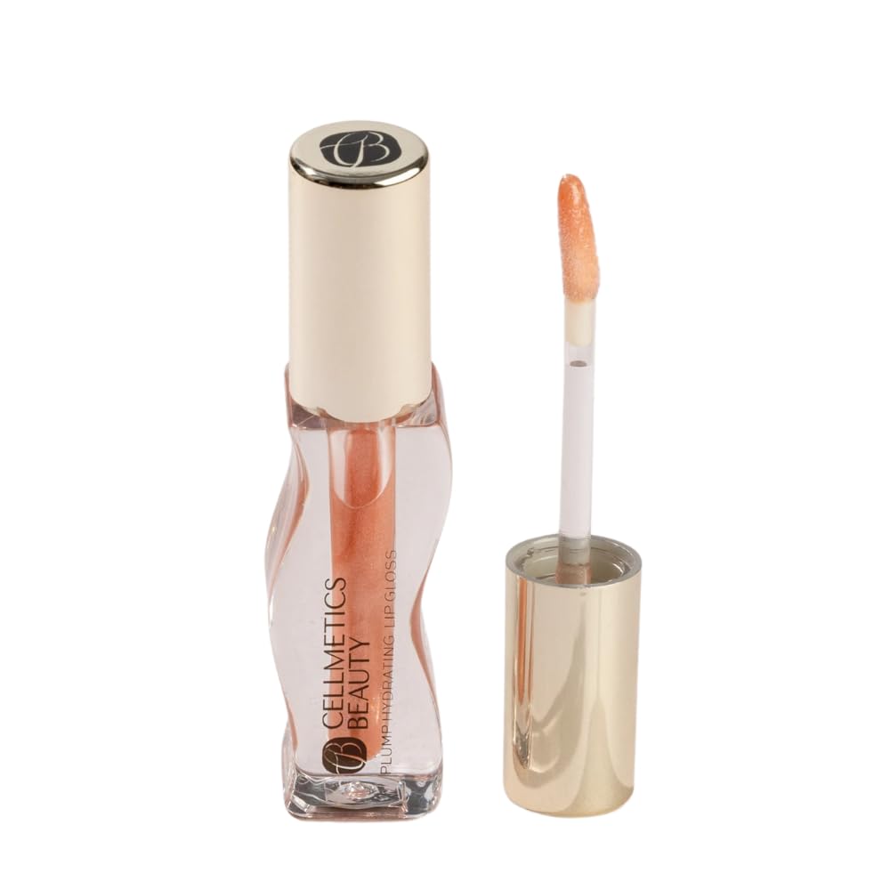 Cellmetics Hydrating & Plumping Lip Gloss for Women | Haven (1) | Non sticky, Shiny & Tinted Lip Gloss | Plump Ultra-Glossy Lipstick, Silky-Soft Shine, Nourishing, Vitamin-E Enriched Lipgloss CELLMETICS BEAUTYAu supplements