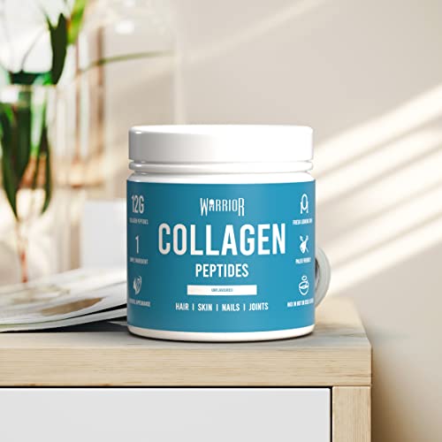 Warrior Collagen Peptides - Collagen Powder - 180g - Made from Premium Bovine Hydrolysed Collagen WarriorUS supplements