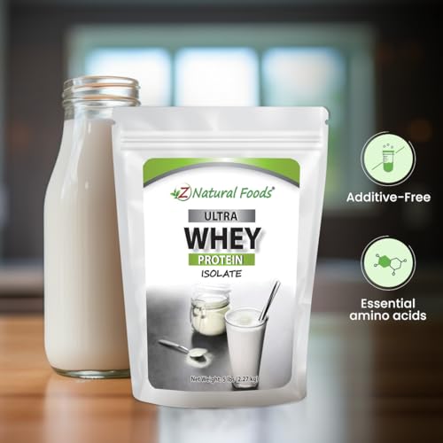 Z Natural Foods Whey Protein Powder Isolate, Unsweetened Protein Powder Enriched Z Natural FoodsAu supplements