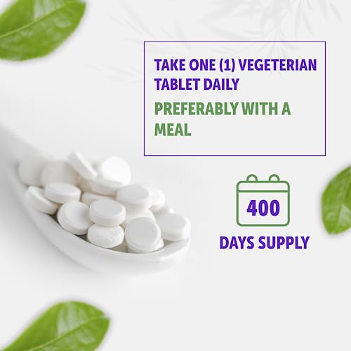 Chromium Picolinate 1000mcg | 400 Tablets | Support Carbohydrate Breakdown & Metabolism HealthfareAu supplements