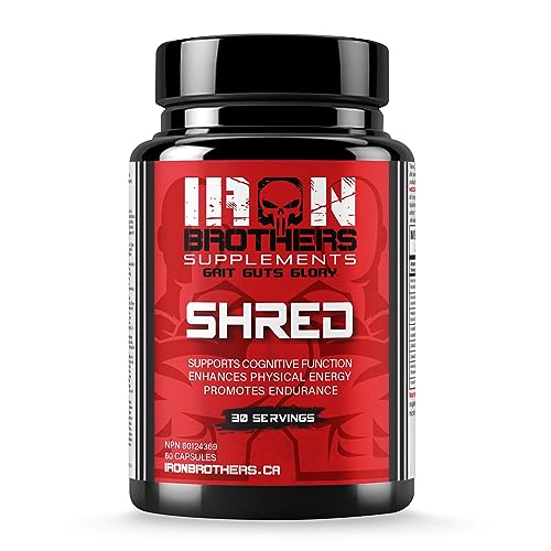 Shred for Men & Women | Strong Appetite Suppressant for Weight Loss Management Iron Brothers SupplementsUS supplements