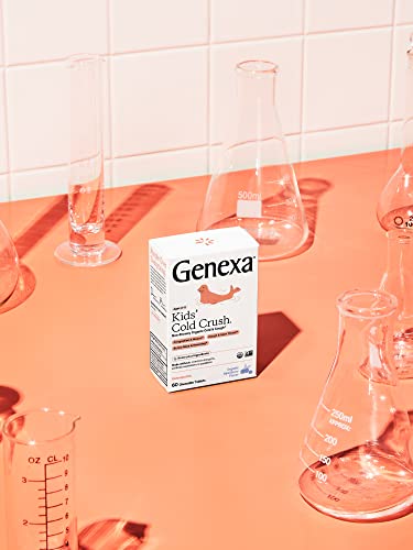 Genexa Cold Crush for Children – 60 Tablets | Certified Organic & Non-GMO, Physician GenexaUS supplements