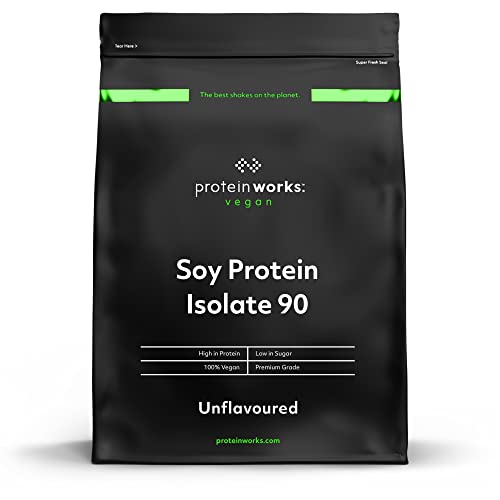 Protein Works Soy Protein 90 (Isolate) Protein Powder | 100% Plant-Based | Low Fat | No Added Sugar Protein WorksAu supplements