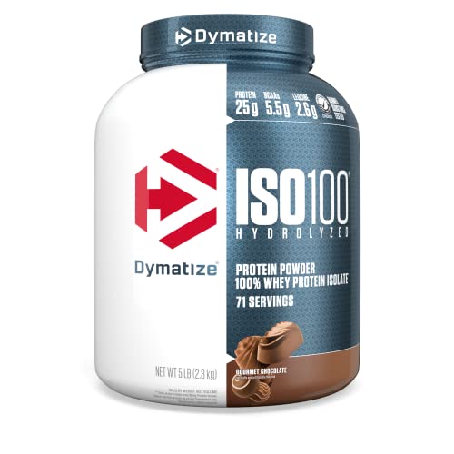 Dymatize ISO100 Hydrolyzed Protein Powder, 100% Whey Isolate Protein, 25g of Protein DymatizeUS supplements