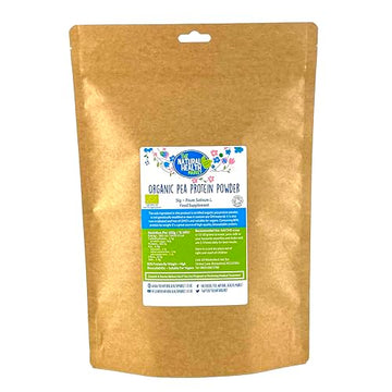 Organic Pea Protein Powder 1kg by The Natural Health Market • 80% Vegan Protein The Natural Health MarketAu supplements