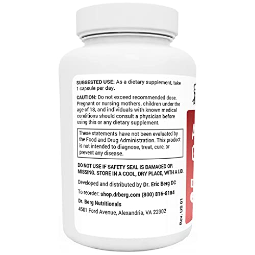 Dr. Berg's Adrenal Glandular - Cortisol Manager, More Energy, Focus, Stress and Immunity Dr. Berg NutritionalsUS supplements