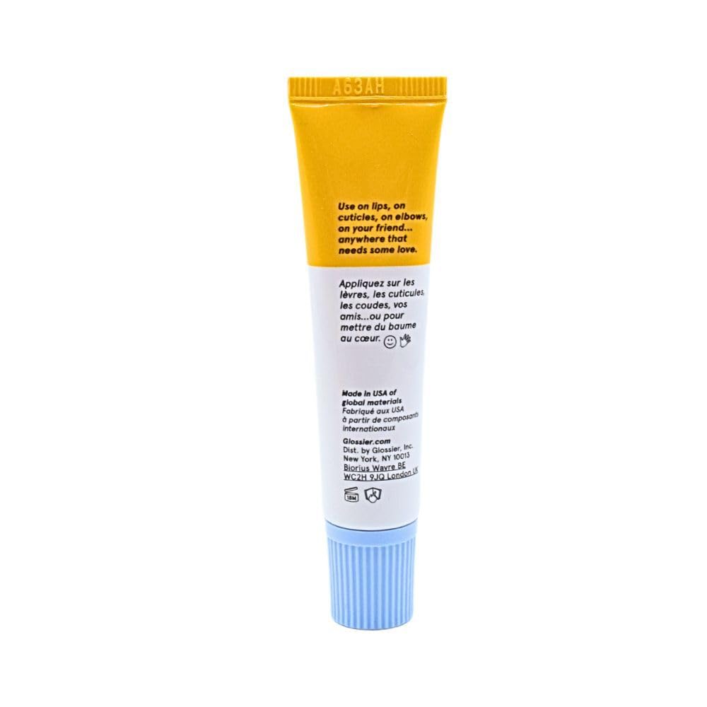 Glossier Balm Dotcom Lip Balm and Skin Salve - Mango - Sheer Peach Rose GlossierAu supplements
