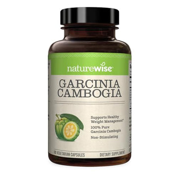 Naturewise Garcinia Cambogia with Pure Garcinia Cambogia Extract, 60% HCA Concentrati NatureWiseUS supplements