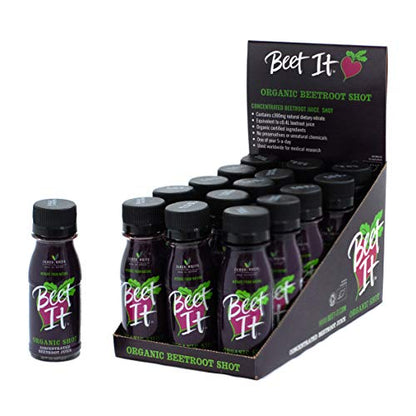 BEET IT Circulation - Organic Beet juice shots - Concentrated Non GMO Beet shots BEET ITUS supplements