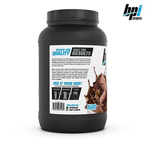 BPI Sports Iso Hd – 100% Whey Protein isolates – Muscle Growth, Recovery, Weight Loss, BPI SportsUS supplements