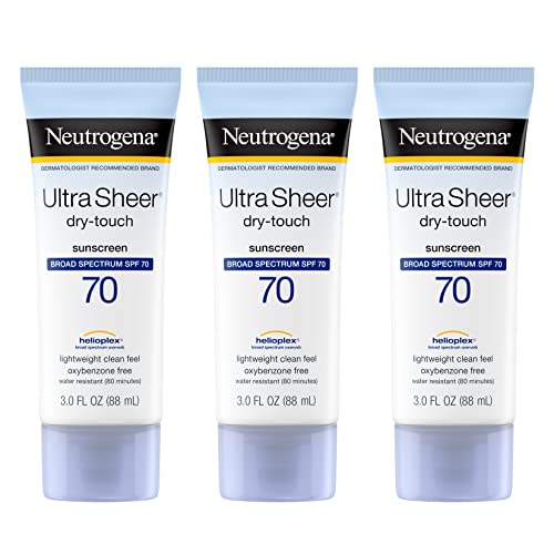 Neutrogena Ultra Sheer Dry-Touch Sunscreen Lotion, Broad Spectrum SPF 70 UVA/UVB NeutrogenaAu supplements