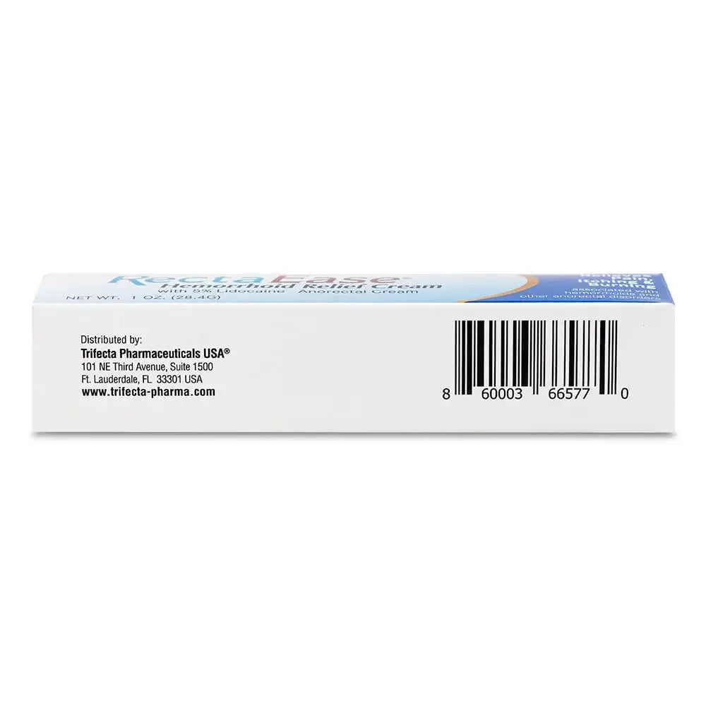 Globe RectaEase 5% Lidocaine (3 Pack) Hemorrhoid Relief Cream 1 oz Tube, Anorectal Cream, Rapid Numbing Relief, Hemorrhoid Treatment from Itch and Burn GlobeAu supplements