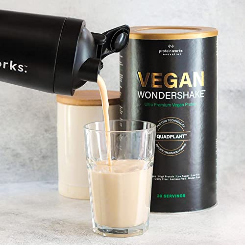 Protein Works - Vegan Wondershake, Vegan Protein Shake, Multi Award Winning Vegan Protein Powder Protein WorksAu supplements