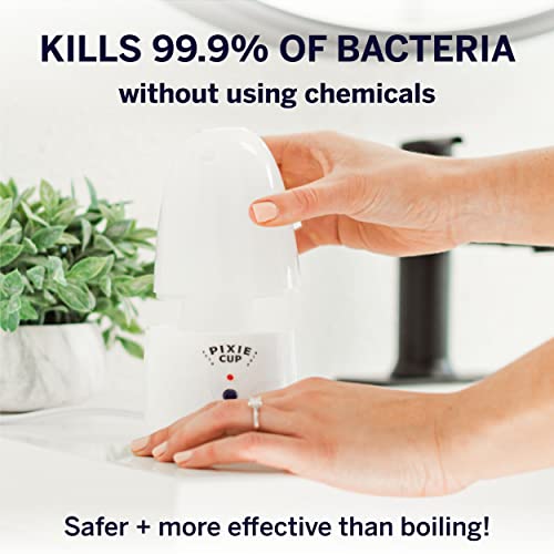Pixie Menstrual Cup & Disc Steamer Sterilizer - Ranked 1 for The Best Steamer - Kills 99.9% of Germs Pixie CupAu supplements