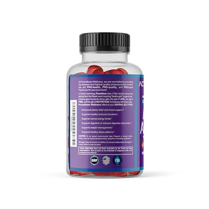 Ashwa ACV Pro Health - Sugar Free Apple Cider Vinegar Gummies, Ashwagandha Gummies Promethean WellnessUS supplements