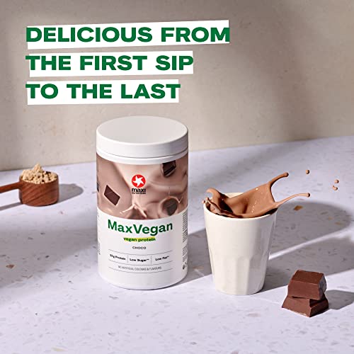 MaxiNutrition - MaxVegan Protein Powder, Chocolate - Plant Based Protein Food Supplement MaxiNutritionAu supplements