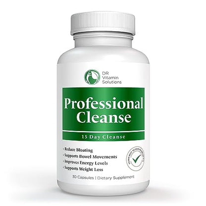 Professional Detox Cleanse for Weight Loss and Belly Fat, 15 Day Colon Cleanse, Body Detox DR VITAMIN SOLUTIONSUS supplements