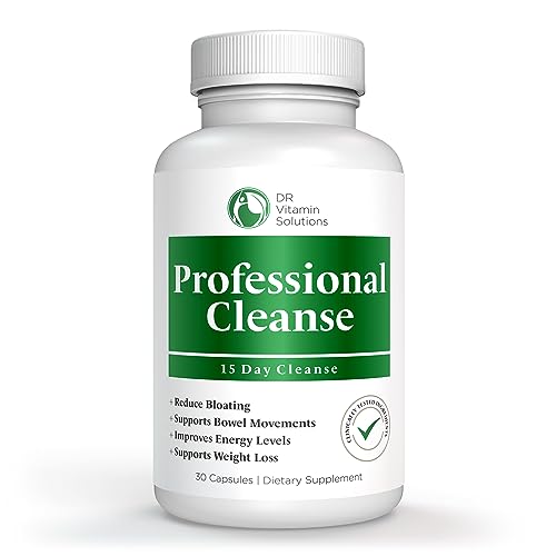Professional Detox Cleanse for Weight Loss and Belly Fat, 15 Day Colon Cleanse, Body Detox DR VITAMIN SOLUTIONSAu supplements
