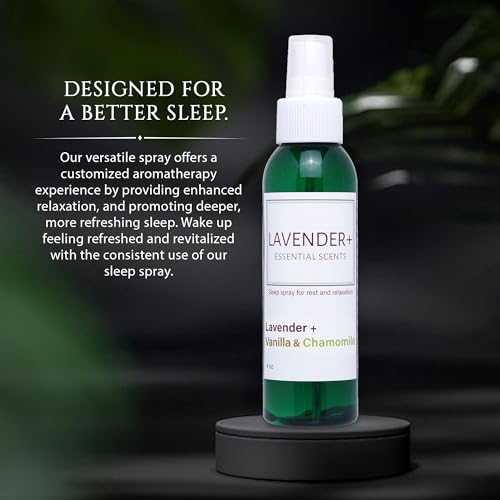 Lavender + Essential Scents - Lavender Chamomile & Vanilla Sleep Spray Collection Moonwater ElixirsAu supplements