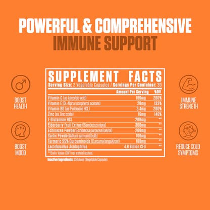 Emergency Immune Extra Strength 10-in-1 | #1 Rated Immune System Support Supplement EPN SupplementsUS supplements