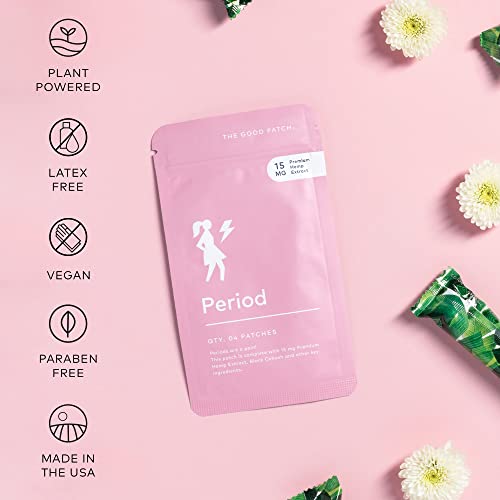 The Good Patch Menstrual and Period Support - Sustained Release Plant Powered Period Patch The Good PatchAu supplements