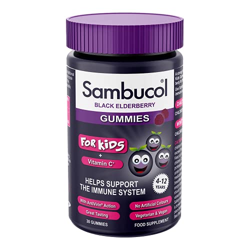 SAMBUCOL KIDS GUMMIES 30'S, 30 Count (Pack of 1) SambucolUS supplements