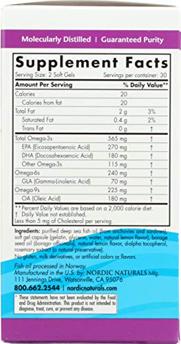 Omega Complete Lemon Nordic NaturalsAu supplements