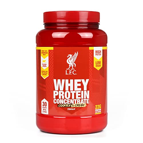 LFC Whey Protein Powder Cookies & Cream Flavour 908g 15.5g naturally-occurring BCAAs Vector ConsumerAu supplements