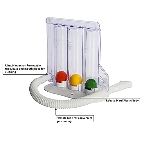HealthAndYoga(TM) Deep Breathing Exerciser - Breath Exercise Measure SoulGenieAu supplements