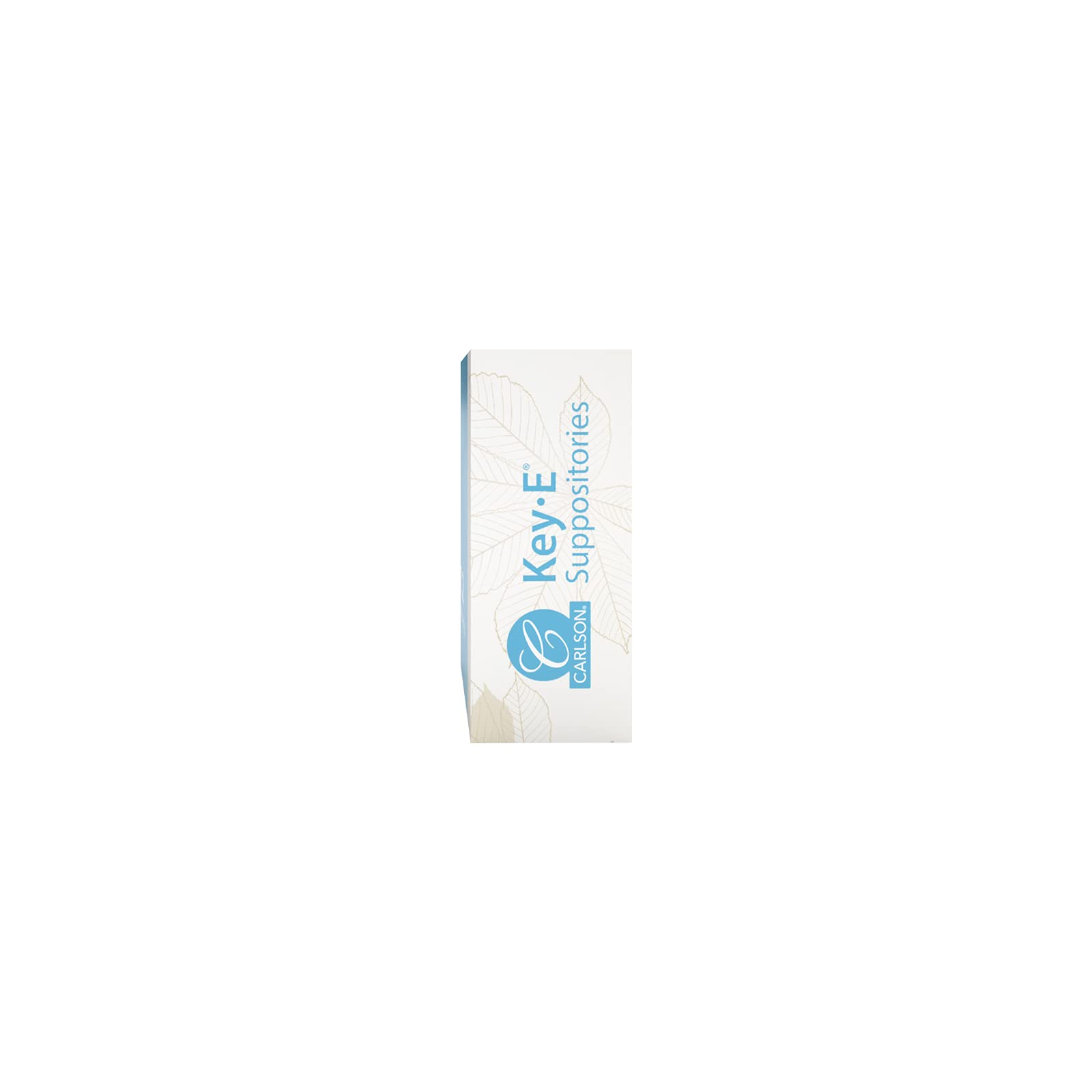 Carlson - Key-E Suppositories, 30 IU Vitamin E Suppository, Lubricates Dry Areas, Treatment CarlsonAu supplements
