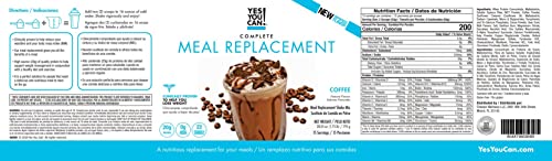 Yes You Can! Complete Meal Replacement - 15 Servings, 20g of Protein, 0g Added Sugars Yes You Can!Au supplements