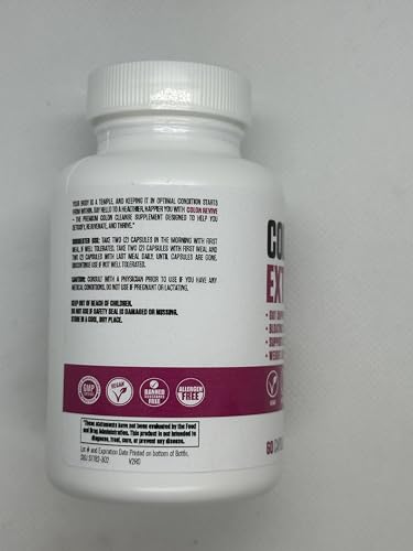 Colon Revive Extra Strength | #1 Rated Colon Cleanse & Detox Supplement | Digestive Support EPN SupplementsUS supplements