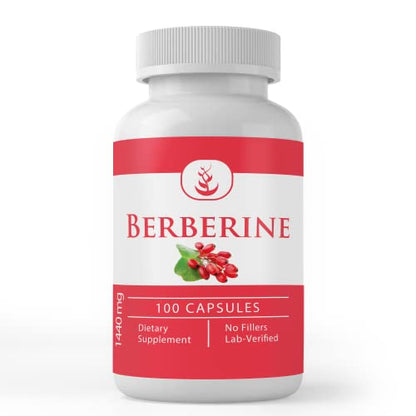 Pure Original Ingredients Berberine, (100 Capsules) Always Pure, No Additives Or Fillers PURE ORIGINAL INGREDIENTSUS supplements