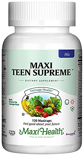 Maxi Health Teen Supreme HIS Vitamins for Teen Boys (120) - Teen Multivitamin for Young Maxi HealthAu supplements