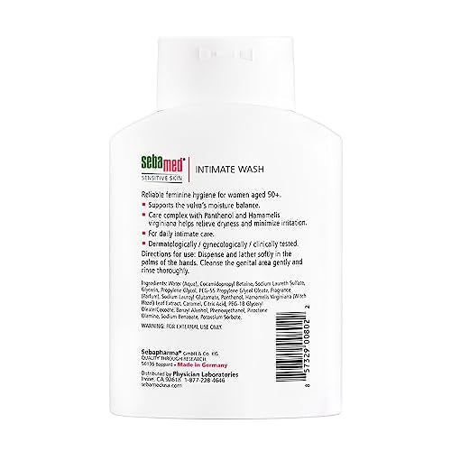 Sebamed Feminine Intimate Wash Menopause, pH 6.8 SEBAMEDAu supplements
